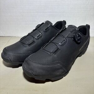 Bontrager Men's Size 10 Circuit Black Road Cycling Bike Boa System Shoes